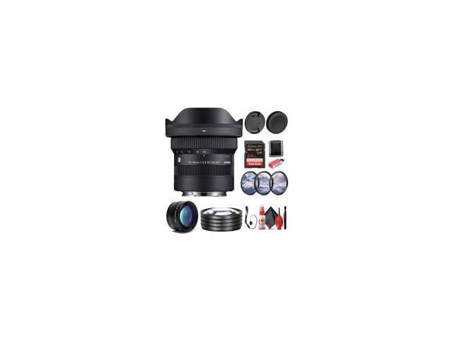 Sigma 10-18mm f/2.8 DC DN Contemporary Lens (Sony E) Bundle