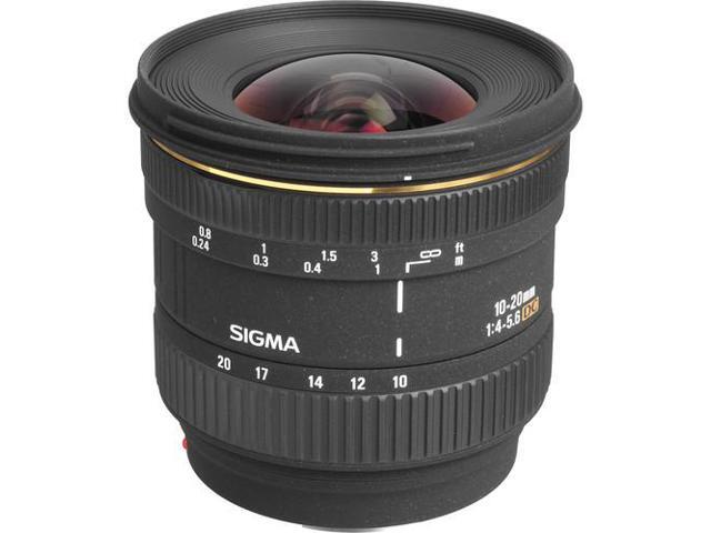 Sigma 10-20mm f/4-5.6D EX DC Lens for Sony A Bundle