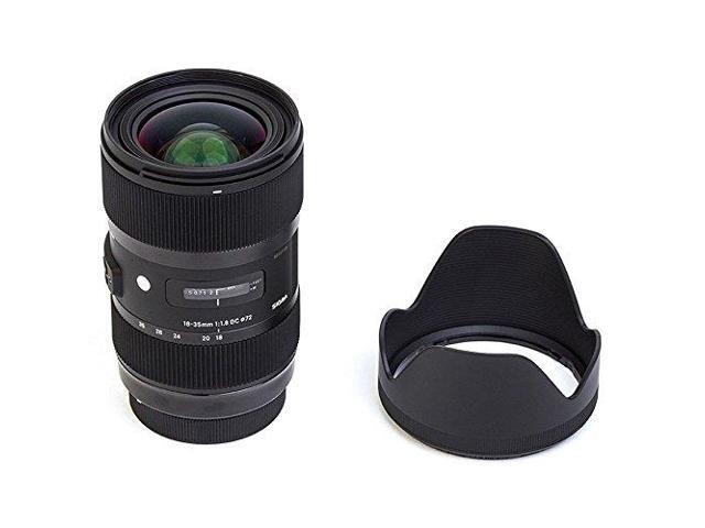 Sigma AF 18-35mm f/1.8 DC HSM Lens for Canon Includes Sandisk 64GB Extreme SD Memory UHS-I Card w/ 90/60MB/s Read/Write
