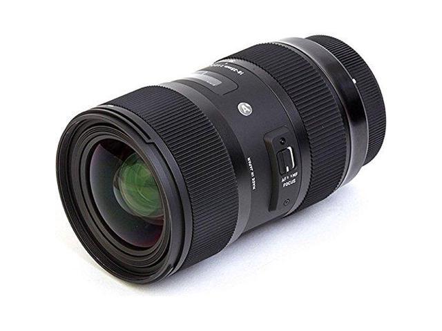 Sigma AF 18-35mm f/1.8 DC HSM Lens for Canon Includes Sandisk 64GB Extreme SD Memory UHS-I Card w/ 90/60MB/s Read/Write