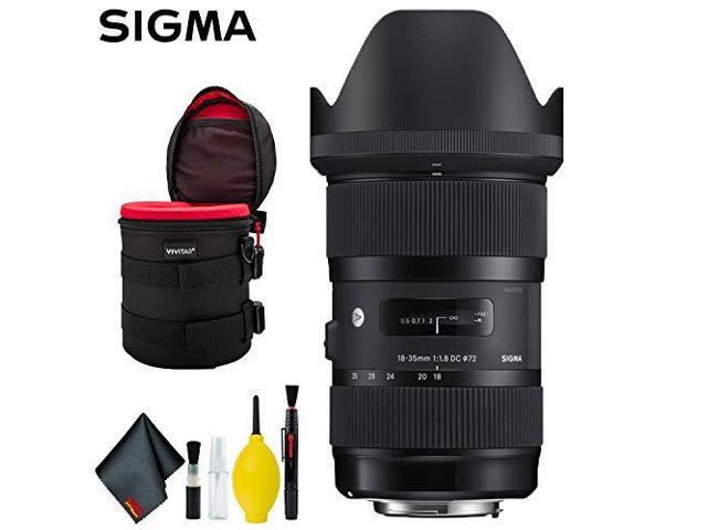 Sigma 18-35mm f/1.8 DC HSM Art Lens for Canon EF Deluxe Kit