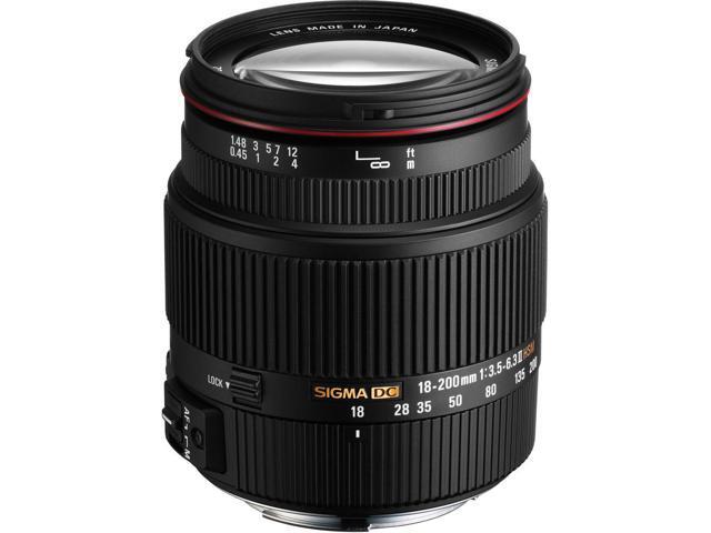 Sigma 18-200mm F3.5-6.3 II DC OS HSM Lens for Sony SLR Camera + Bundle