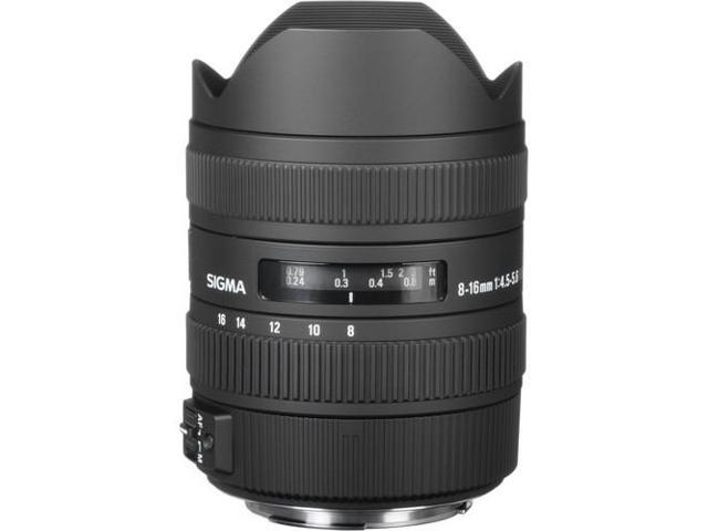 SIGMA 8-16mm F4.5-5.6 DC HSM CANON + Bundle