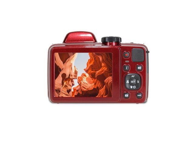 Kodak Pixpro AZ405 Digital Camera in Red (AZ405RD) Bundle from Accessories