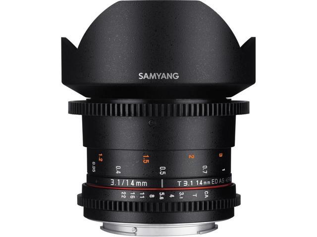 Samyang SYDS14M-S VDSLR II A mount 14mm T3.1 Wide-Angle Cine Lens for Sony Alpha Cameras