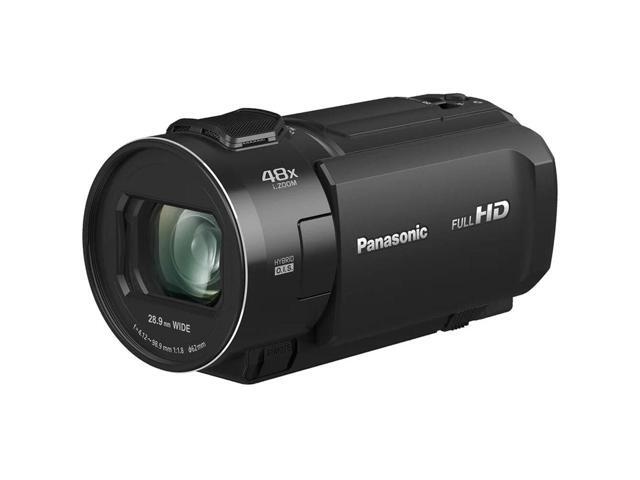 Panasonic HC-V900 Lightweight Full HD Camcorder with 24x Zoom + 128GB Memory Card + More