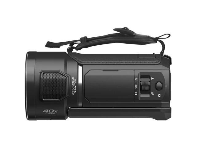 Panasonic HC-V900 Lightweight Full HD Camcorder with 24x Zoom + 128GB Memory Card + More