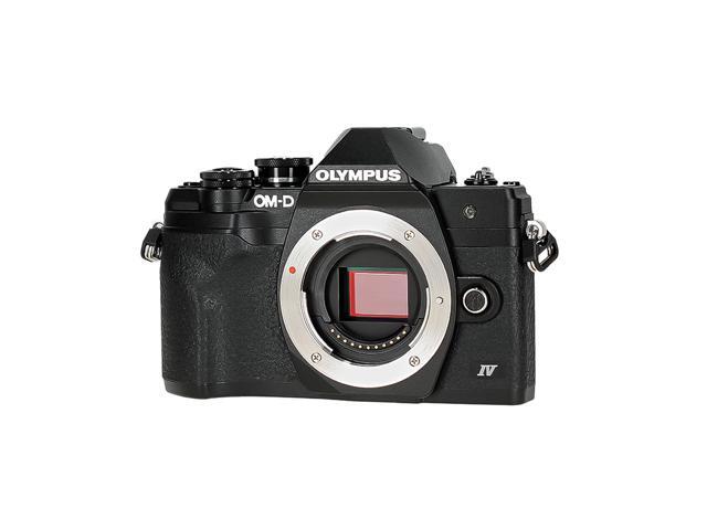 Olympus OM-D E-M10 Mark IV Mirrorless Digital Camera with 14-42mm and 40-150 mm Lens + 3PC MC PRO FILTER KIT UV/CPL/F 37MM + 64GB SF-M Tough...