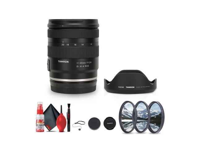 Tamron 11-20mm f/2.8 Di III-A RXD Wideangle Zoom Lens (Canon RF) + Lens Filter Kit + More