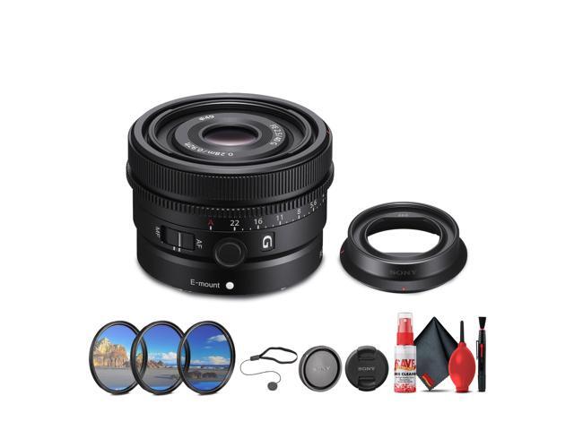 Sony FE 40mm f/2.5 G Full Frame Ultra Compact Lens + Lens Filter Kit + More
