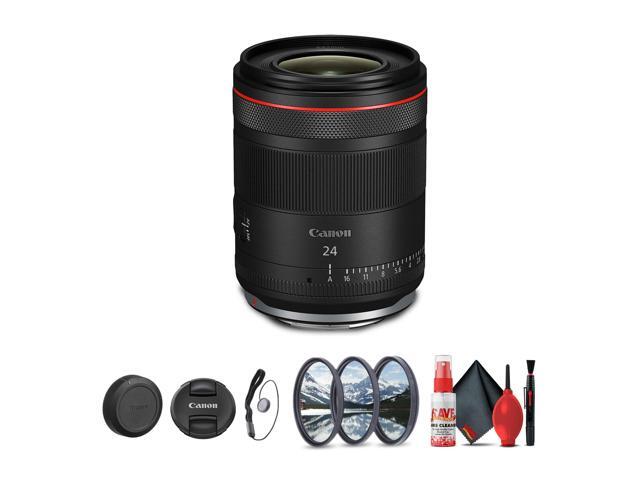 Canon RF 24mm f/1.4 L VCM Wide-Angle Lens (Canon RF) + Lens Filter Kit + More