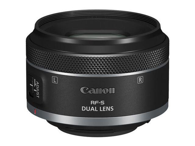 Canon RF-S 7.8mm f/4 STM Dual Lens (Canon RF) + Sling Backpack + More