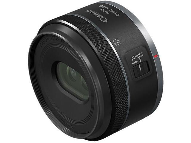 Canon RF-S 7.8mm f/4 STM Dual Lens (Canon RF) + Sling Backpack + More