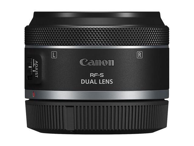 Canon RF-S 7.8mm f/4 STM Dual Lens (Canon RF) + Sling Backpack + More