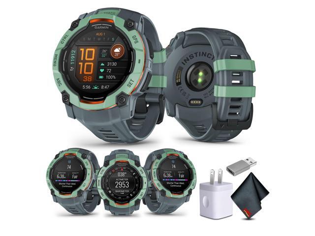 Garmin Instinct 3 50mm Smart Watch, 24 Days Battery Life Twilight