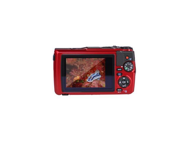 OM System TG-7 12 Megapixel Compact Camera (Red)