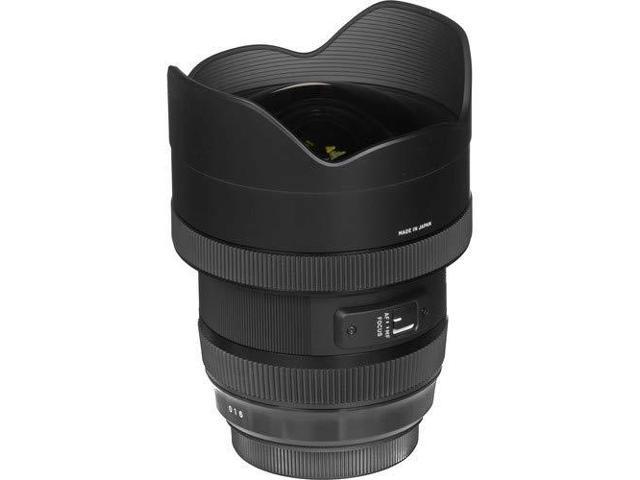 Sigma 12-24mm f/4 DG HSM Art Lens for Nikon F with Cleaning Kit, 57' Full Size Tripod, and 32GB Memory Card Kit Bundle