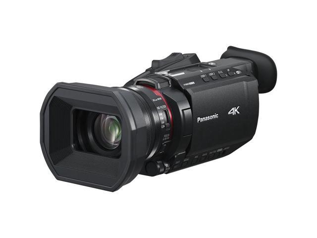 Panasonic HC-X1600 UHD 4K HDMI Lightweight Compact Camcorder with 24x Zoom + Case - Bundle
