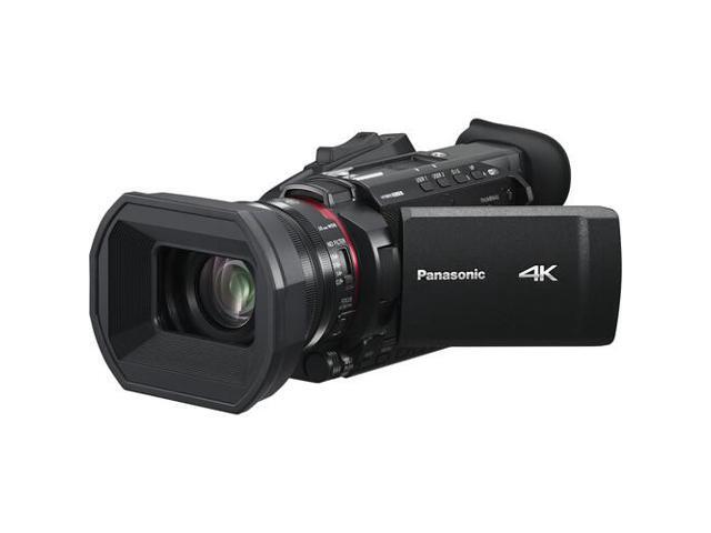 Panasonic HC-X1600 UHD 4K HDMI Lightweight Compact Camcorder with 24x Zoom + Case - Bundle