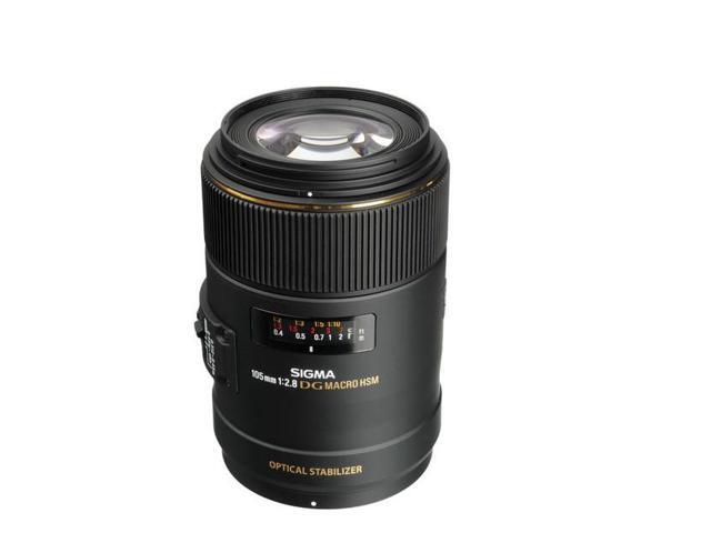 Sigma 105mm f/2.8 EX DG OS HSM Macro Lens for Nikon F
