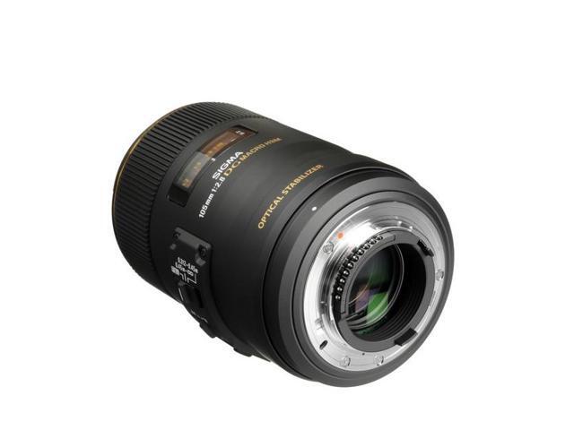 Sigma 105mm f/2.8 EX DG OS HSM Macro Lens for Nikon F