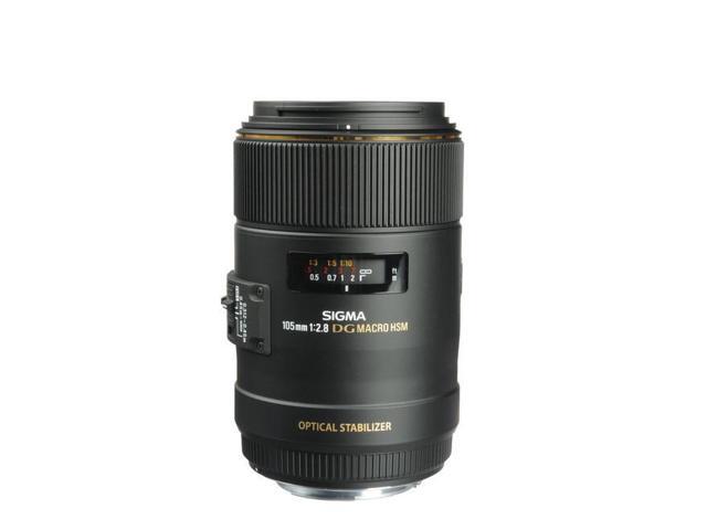 Sigma 105mm f/2.8 EX DG OS HSM Macro Lens for Canon EF