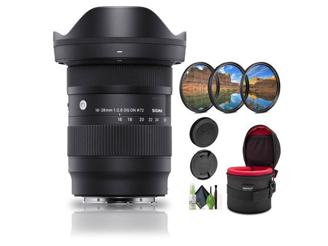 Sigma 16-28mm f/2.8 DG DN Contemporary Lens for E + Cleaning Kit + Lens Case
