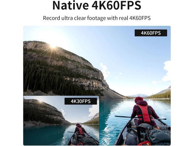 SJCAM SJ8 Pro 4K UHD Action Camera Accessory Bundle