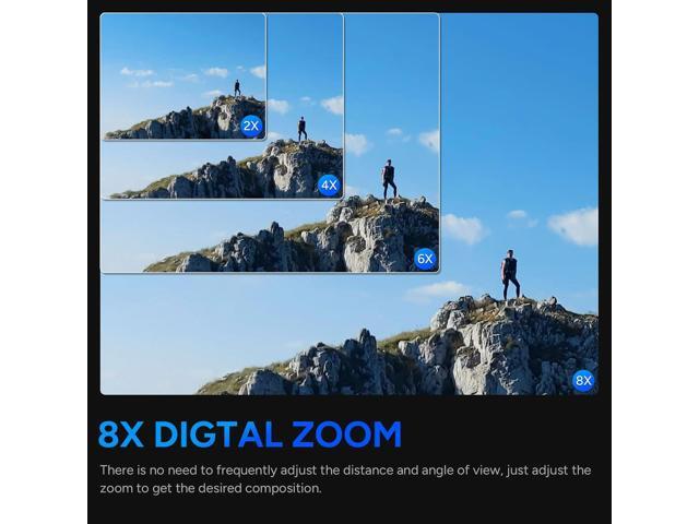 SJCAM SJ8 Pro 4K UHD Action Camera Accessory Bundle