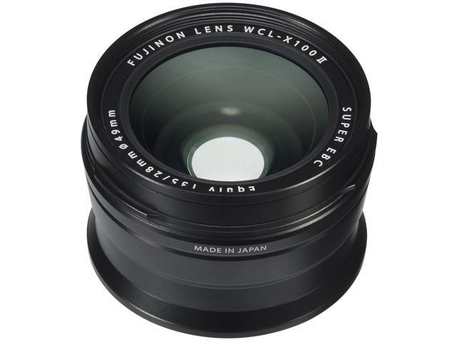 Fujifilm Fujinon Wide Conversion Lens for X100 Series Camera, Black (WCL-X100 B II)