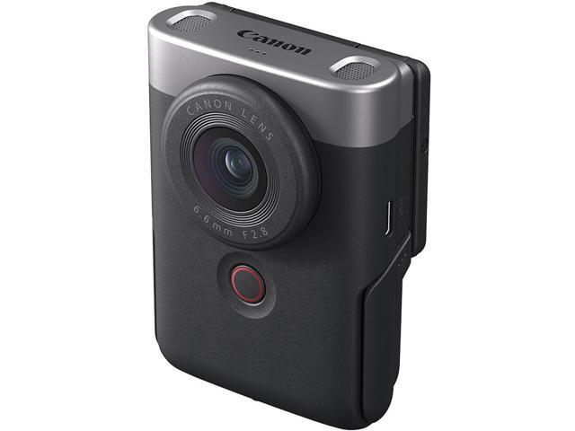 Canon PowerShot V10 Content Creator Compact Vlogging Camera (Silver) + More