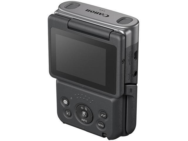 Canon PowerShot V10 Content Creator Compact Vlogging Camera (Silver) + More