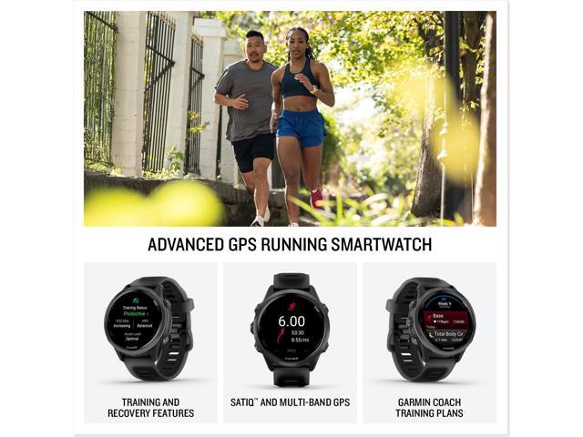 Garmin - Forerunner 570 GPS Smartwatch 42 mm Aluminum - Slate Gray Aluminum - (2025) - image 3