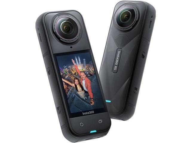 Insta360 X5 8K 360 Waterproof Action Camera 1/1.28' Sensors, Replaceable Lenses, PureVideo AI + More
