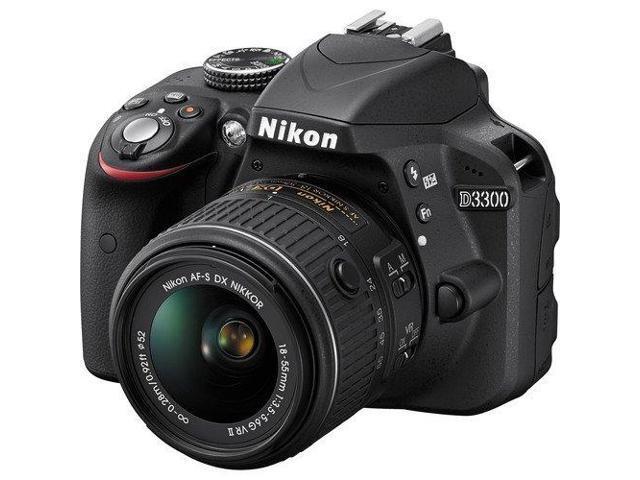 Nikon D3300 DSLR Camera with 18-55mm Lens Starter Bundle