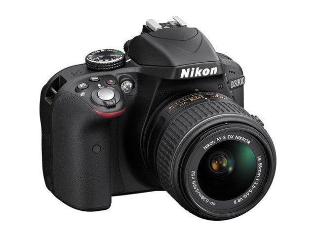 Nikon D3300 DSLR Camera with 18-55mm Lens Starter Bundle