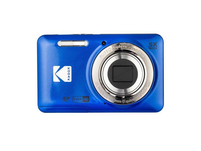 Kodak Pixpro FZ55 Digital Camera in Blue (FZ55BL) Bundle with Accessories