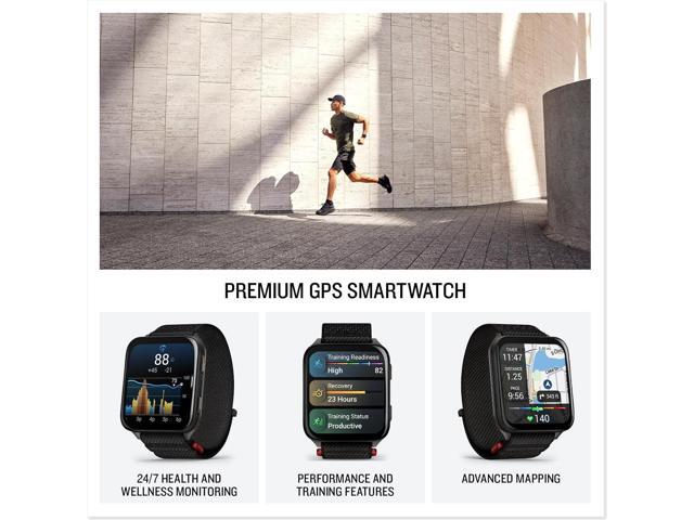 Garmin - Venu X1 GPS Smartwatch 51 mm Fiber-reinforced polymer - Black with Slate Titanium Caseback - (2025) - image 3