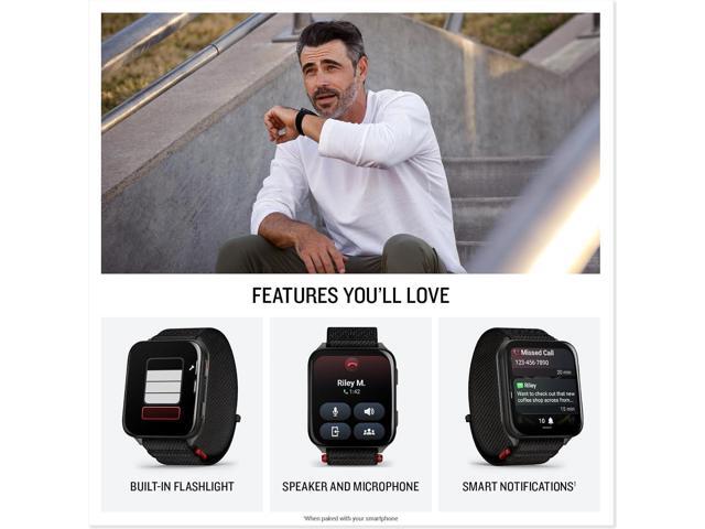 Garmin - Venu X1 GPS Smartwatch 51 mm Fiber-reinforced polymer - Black with Slate Titanium Caseback - (2025) - image 5