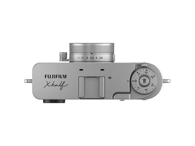 FUJIFILM X Half Digital Camera (Silver), Soft Case, Small