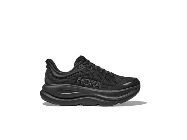 Hoka Women's Bondi 9 Sneaker, Black/Black, 9.5