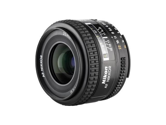 Nikon AF NIKKOR 35mm f/2D Compact Standard Lens Lightweight, High Sharpness + More