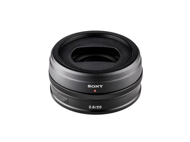 Sony E 20mm f/2.8 Pancake Prime Lens Ultra-Compact Wide-angle, Lightweight + More