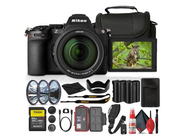 Nikon Z5 II Mirrorless Camera w/ 24-200mm Lens + 64GB Memory Card + More