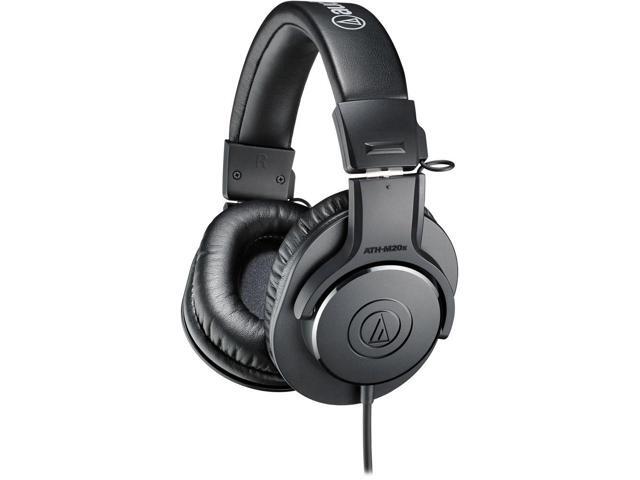 Audio-Technica ATH-M20x Professional Studio Monitor Headphones, Headphone stand