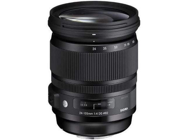 Sigma 635205 24-105mm F 4.0 DG OS HSM Zoom Lens for Sony Alpha Cameras - International Version (No Warranty)