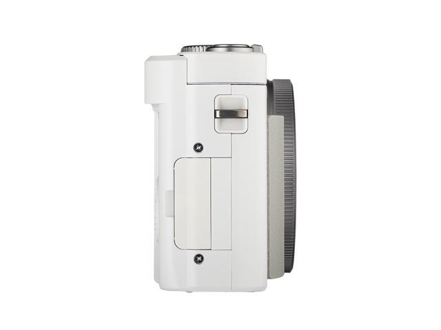 Panasonic TZ99 Point and Shoot Compact Travel Digital Camera (White) - Bundle