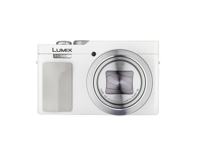 Panasonic TZ99 Point and Shoot Compact Travel Digital Camera (White) - Bundle
