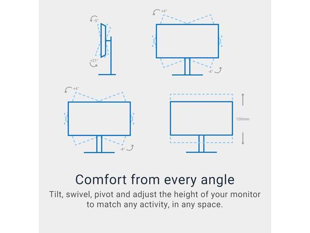 Dell - S3225QS 31.5" VA LED 4K UHD 120Hz FreeSync Premium Monitor with HDR (HDMI, DisplayPort) - Ash White - image 10