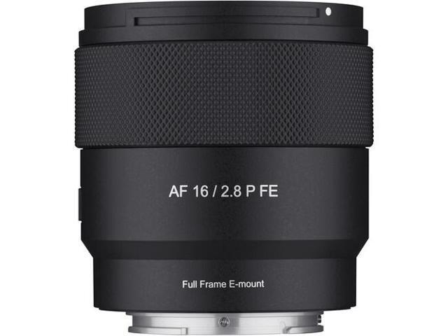 Samyang AF 16mm f/2.8 P FE Lens (Sony E), 2 Pack 64GB PRO UHS-I SDXC Memory Card